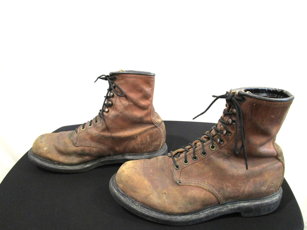 Red Wing 953 Supersole Brown Leather Orthotic Friendly Work Boots Men 10 D